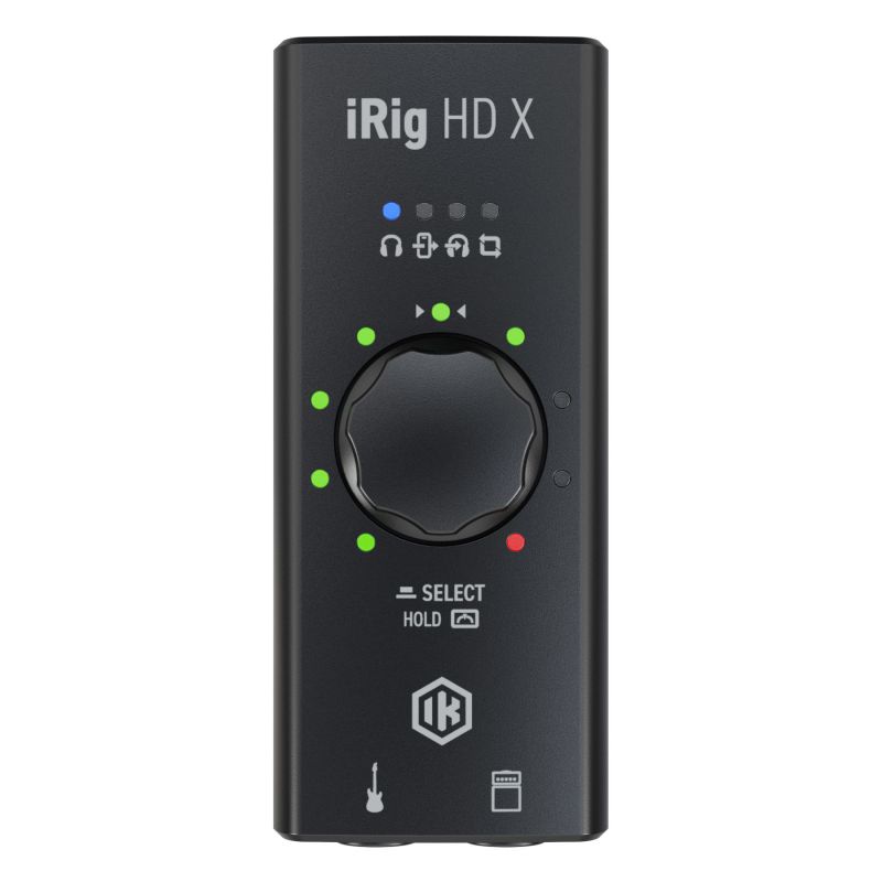 Мобильный гитарный аудиоинтерфейс IK Multimedia iRIG HD X